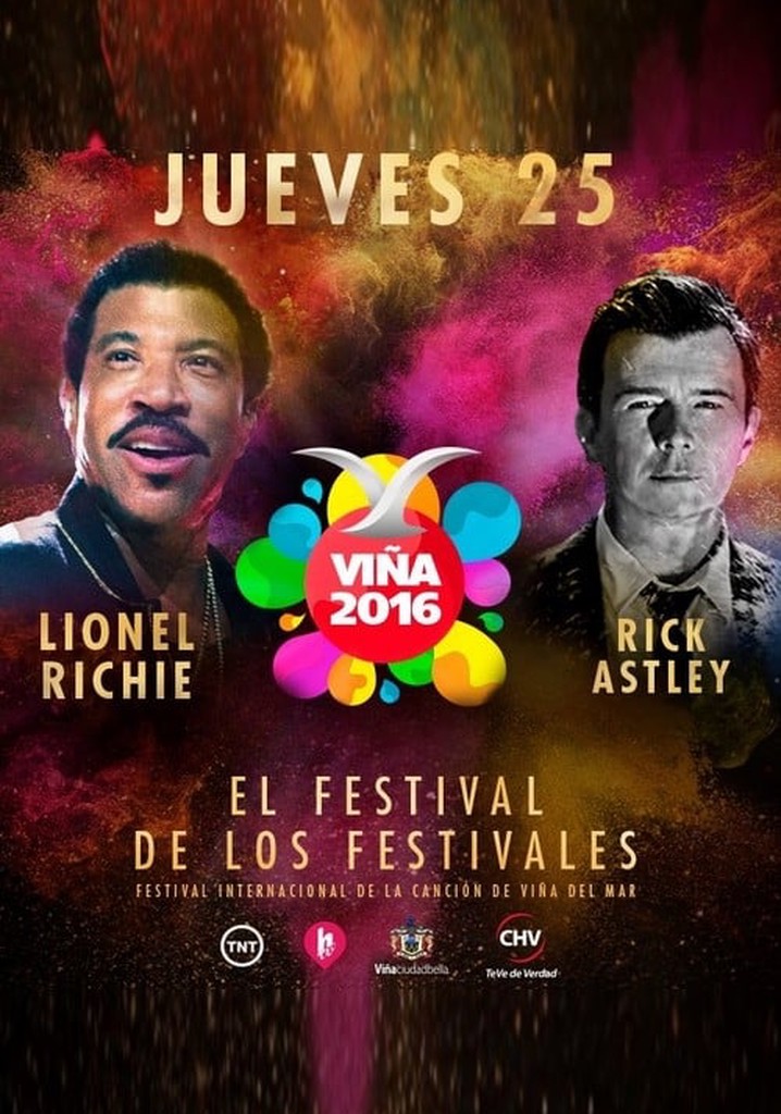 Rick Astley Festival de Viña del Mar