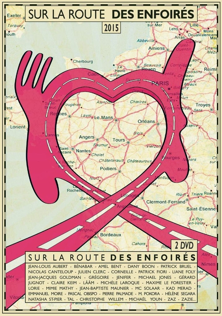 Les Enfoirés 2015 - Sur la route des Enfoirés