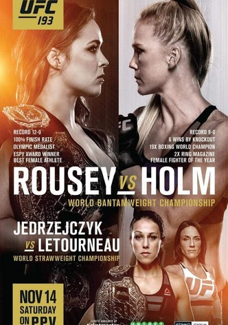 UFC 193: Rousey vs. Holm