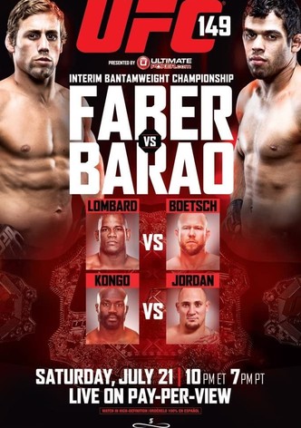 UFC 149: Faber vs. Barao