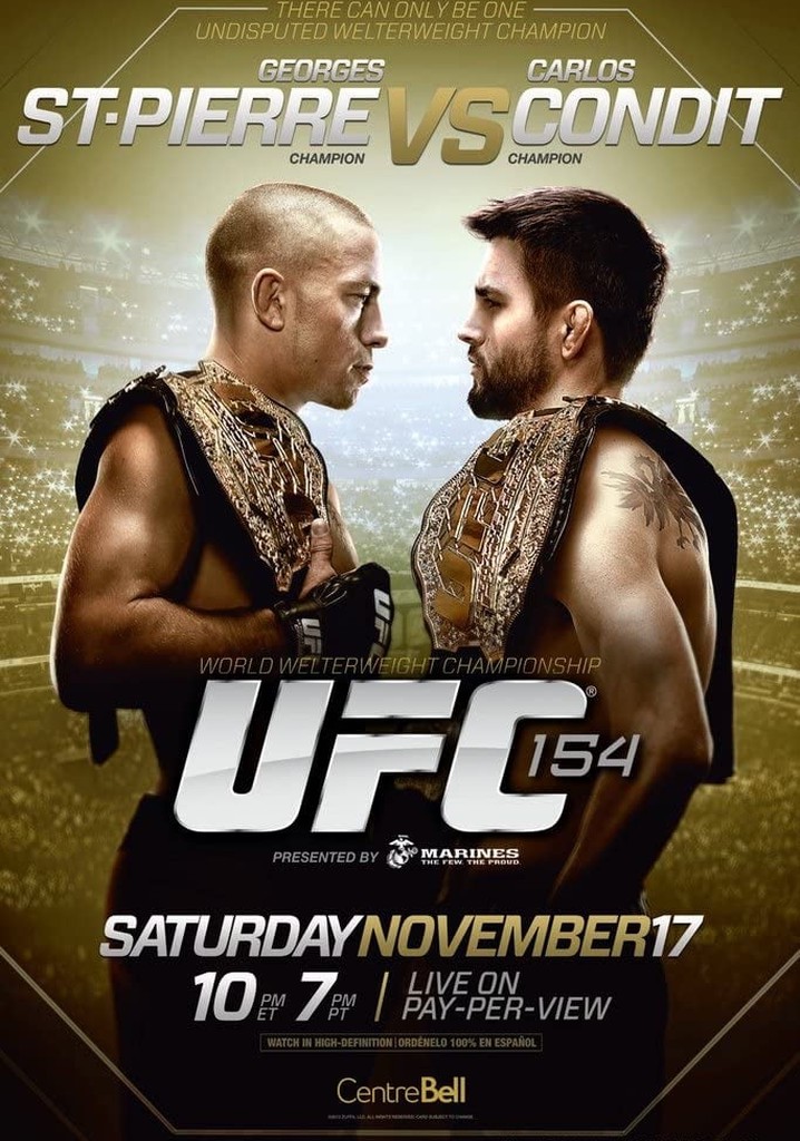 UFC 154: St-Pierre vs. Condit