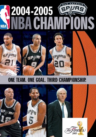 2004-2005 NBA Champions - San Antonio Spurs