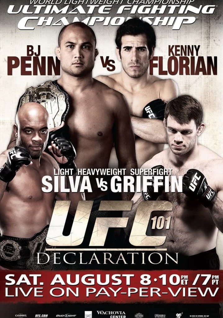 UFC 101: Declaration