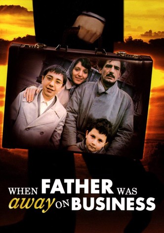 Papa está en viaje de negocios