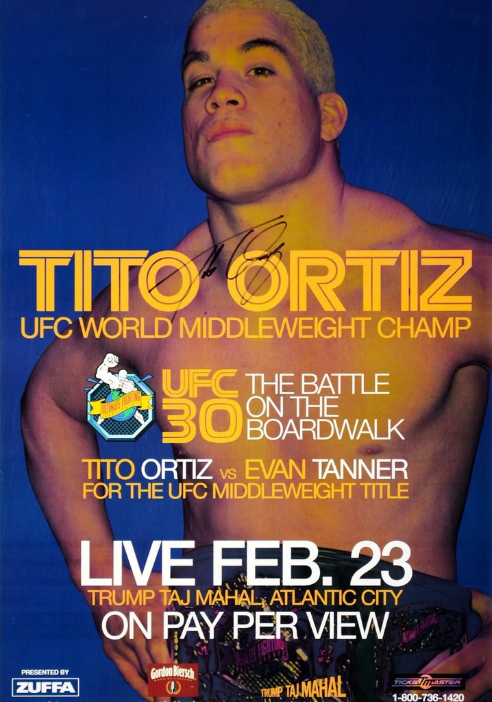 UFC 30: The Battle On The Boardwalk