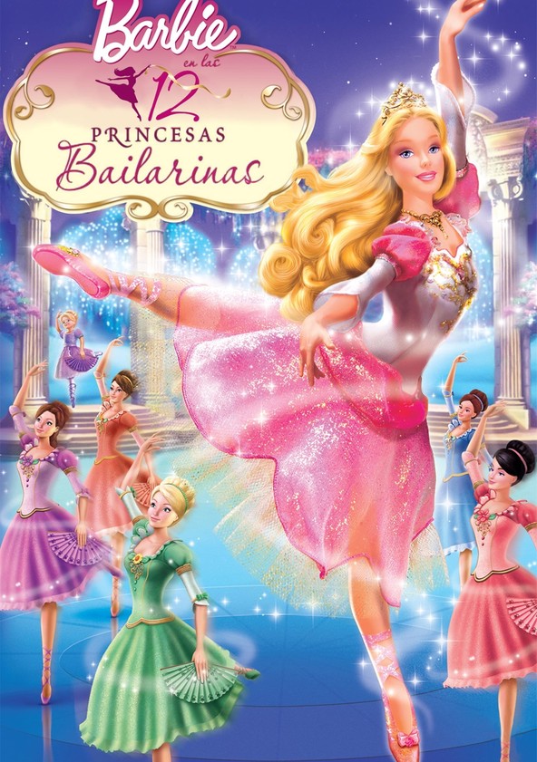 tsunami pedestal piso Barbie en Las 12 princesas bailarinas online
