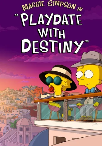 Maggie Simpson in "Playdate with Destiny" poster