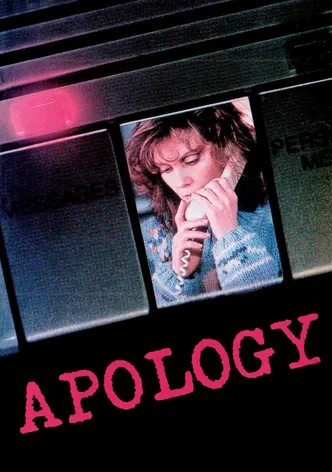 Apology poster