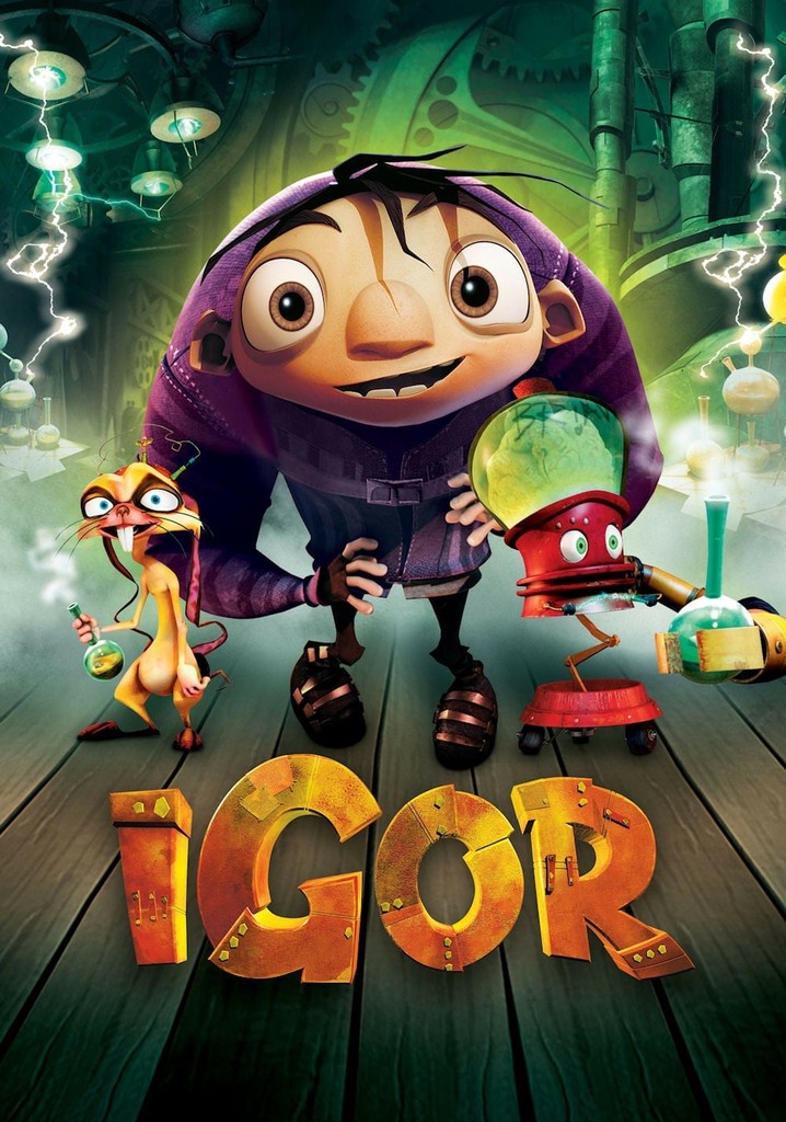 Sledování titulu Igor: kde sledovat film online?