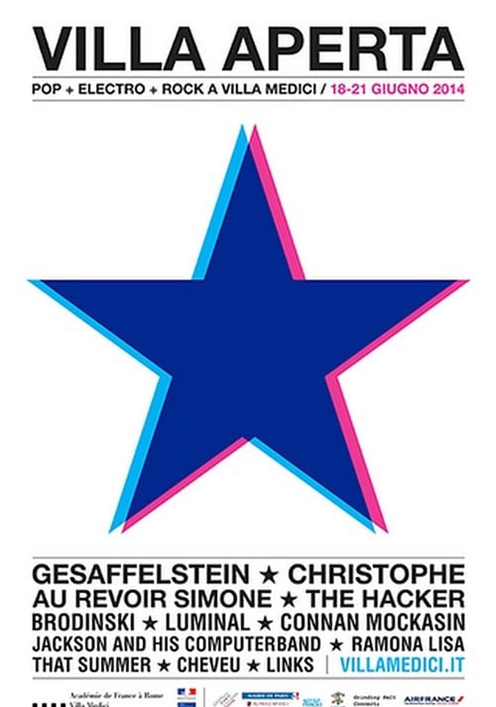 Christophe à la Villa Aperta