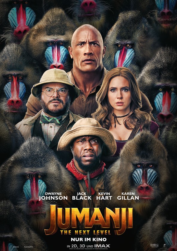 Jumanji 2 The Next Level Jetzt online Stream anschauen