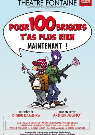 Pour 100 briques t'as plus rien maintenant !