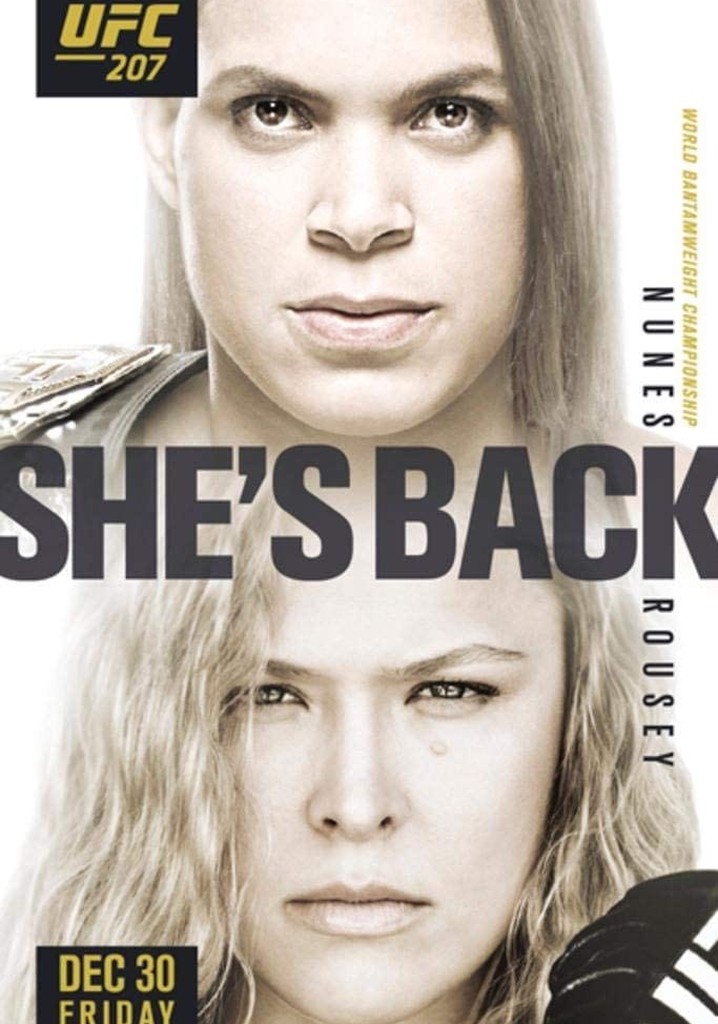 UFC 207: Nunes vs. Rousey