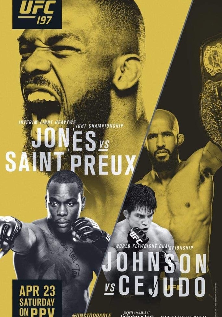 UFC 197: Jones vs. Saint Preux