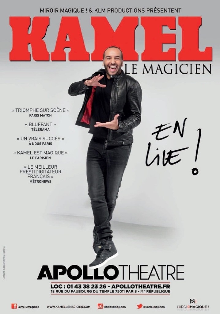 Kamel le Magicien - En live !