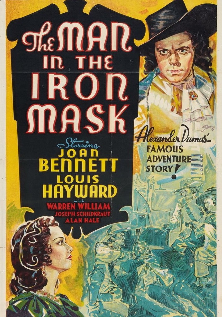 The Man in the Iron Mask watch streaming online
