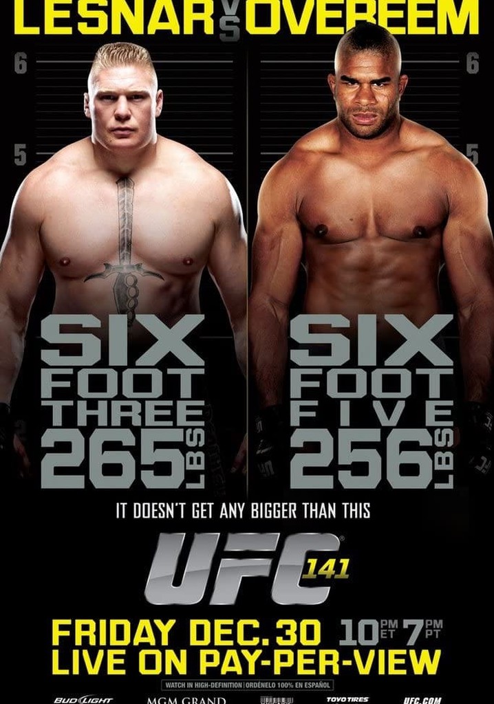 UFC 141: Lesnar vs. Overeem
