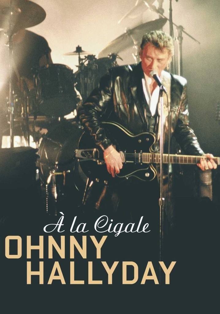 Johnny Hallyday à la Cigale