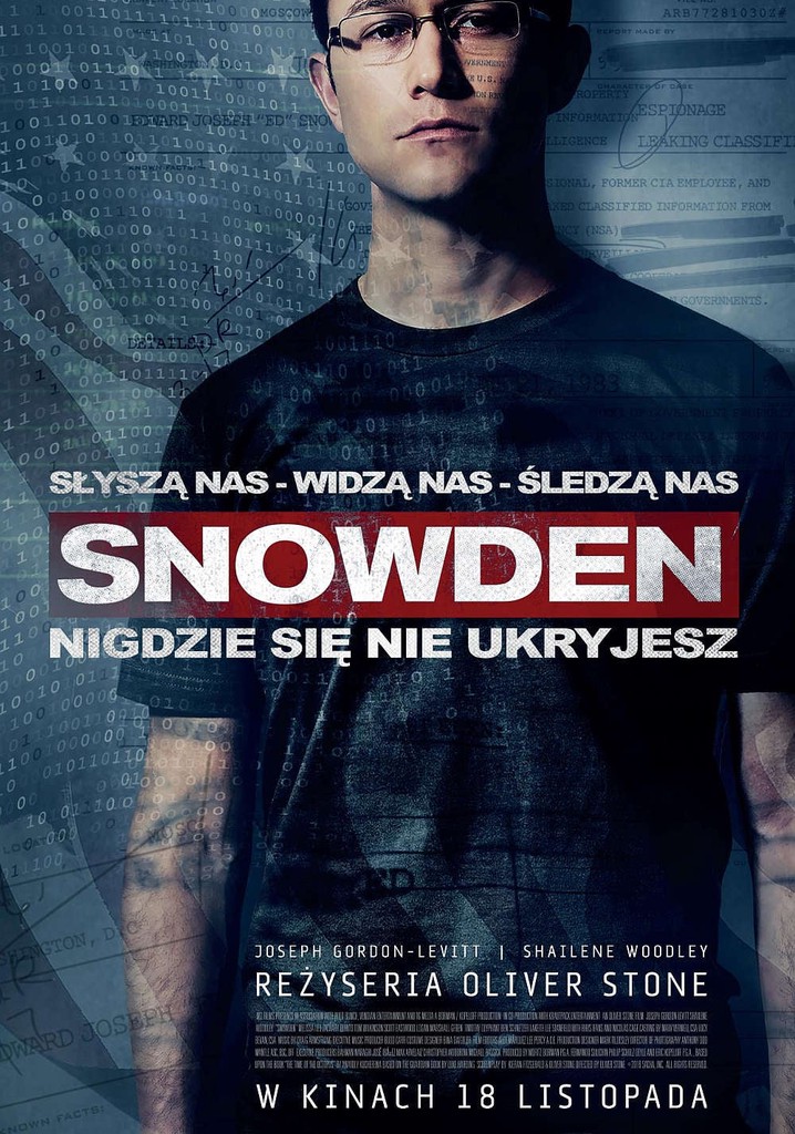 Snowden streaming gdzie obejrzeć film online?