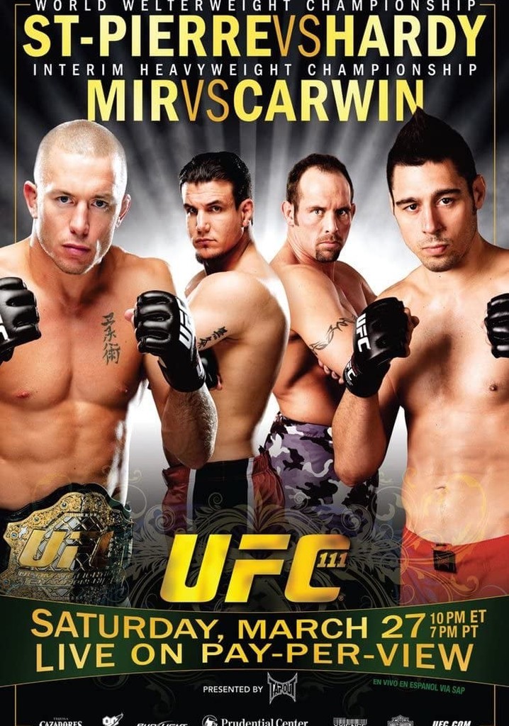 UFC 111: St-Pierre vs. Hardy