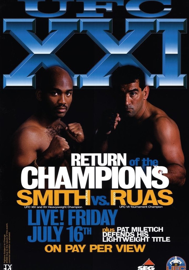 UFC 21: Return Of The Champions