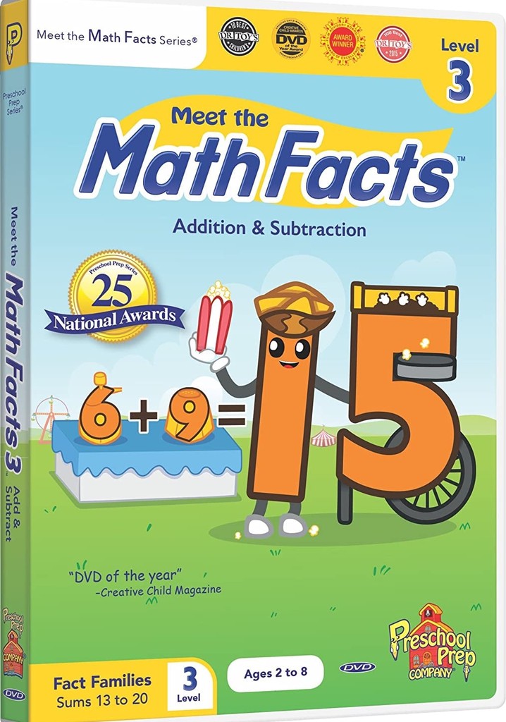 Meet The Math Facts - Addition & Subtraction Level 3