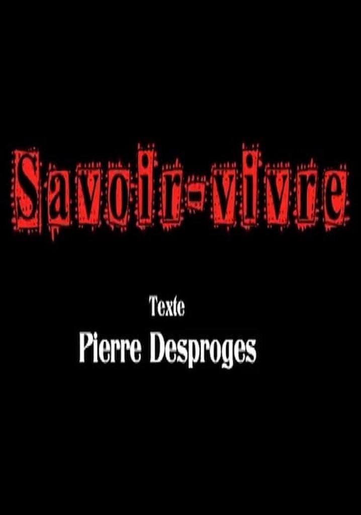 Savoir-vivre