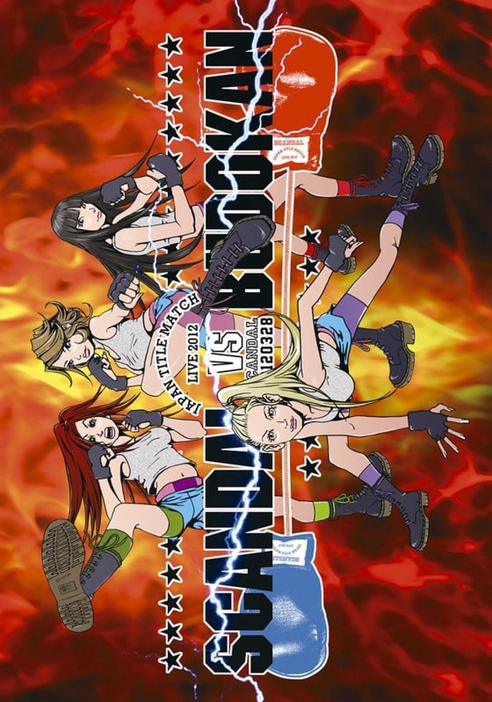 SCANDAL JAPAN TITLE MATCH LIVE 2012-SCANDAL vs BUDOKAN -