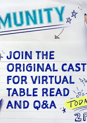 Community Reunion Special - Virtual Table Read event