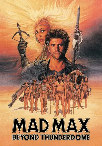 Mad Max Beyond Thunderdome poster