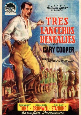 Tres lanceros bengalíes