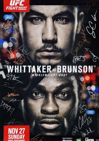 UFC Fight Night 101: Whittaker vs. Brunson