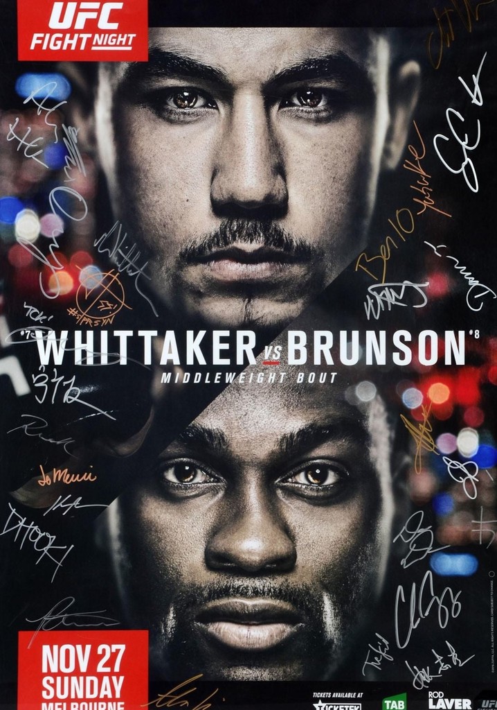 UFC Fight Night 101: Whittaker vs. Brunson