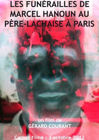 Les funérailles de Marcel Hanoun au Père-Lachaise à Paris