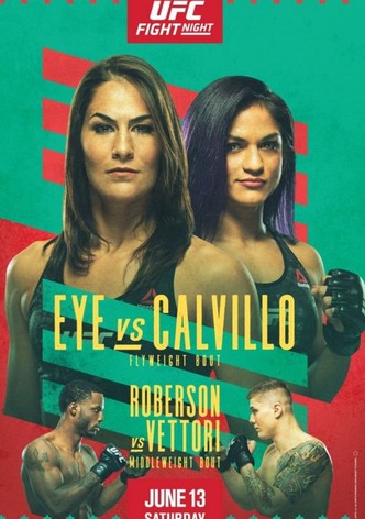 UFC on ESPN 10: Eye vs. Calvillo