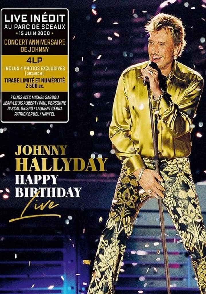 Johnny Hallyday : Happy Birthday Live