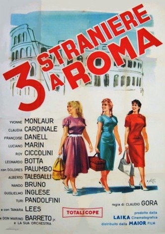 3 straniere a Roma