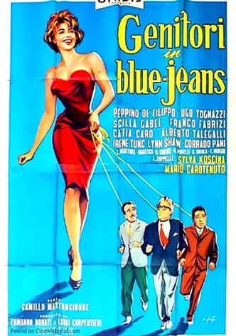 Genitori in blue-jeans