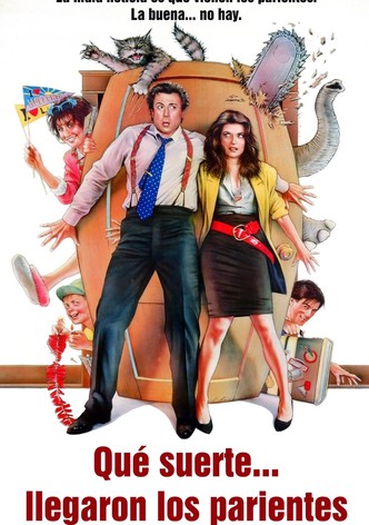 Qué suerte... llegaron los parientes