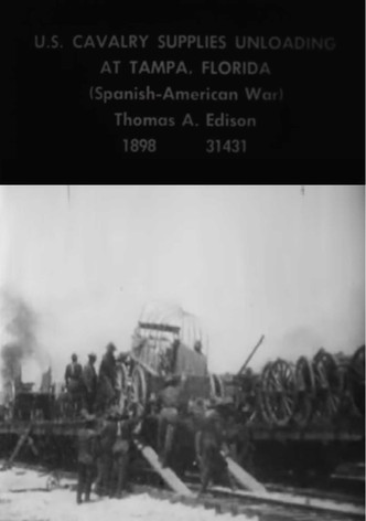 U.S. Cavalry Supplies Unloading at Tampa, Florida