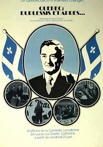 Québec: Duplessis et après...