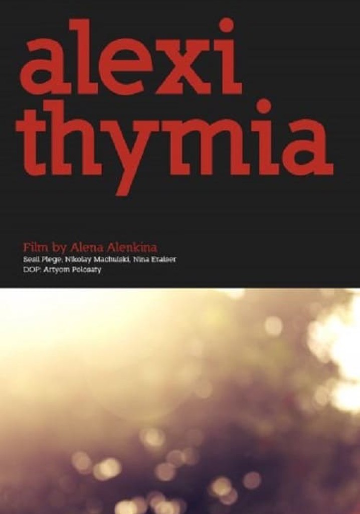 Alexithymia