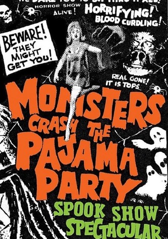 Monsters Crash the Pajama Party