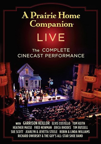 A Prairie Home Companion Live in HD!