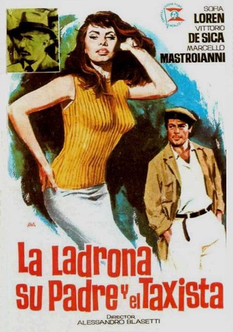 La ladrona, su padre y el taxista