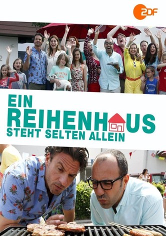 Ein Reihenhaus steht selten allein