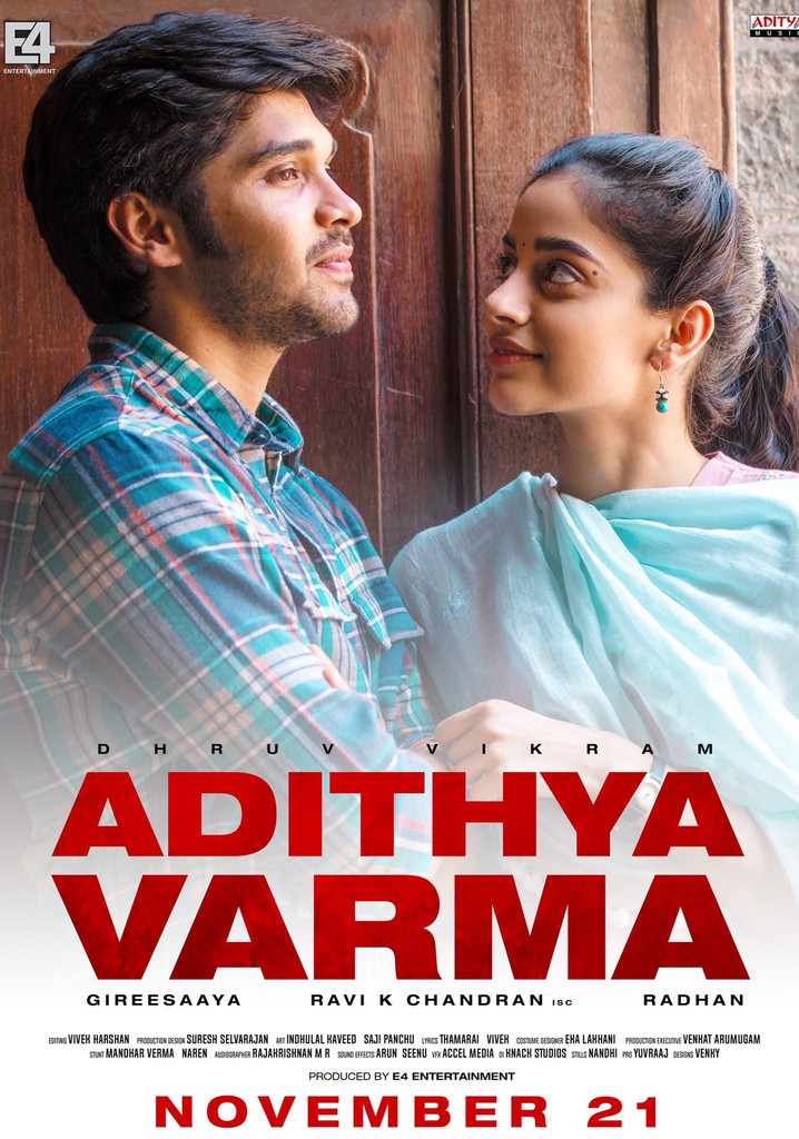 Adithya Varma streaming where to watch online