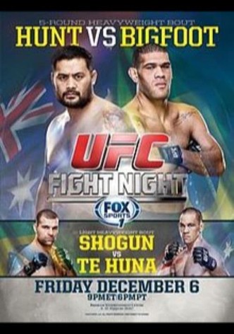 UFC Fight Night 33: Hunt vs. Bigfoot