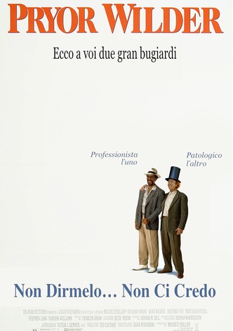 Non dirmelo... non ci credo