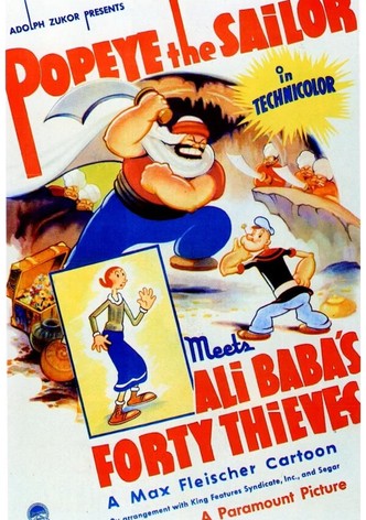 Popeye rencontre Ali Baba et les 40 voleurs